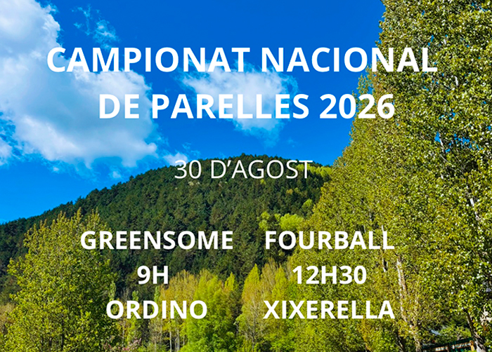 Campionat Nacional Parelles 2026